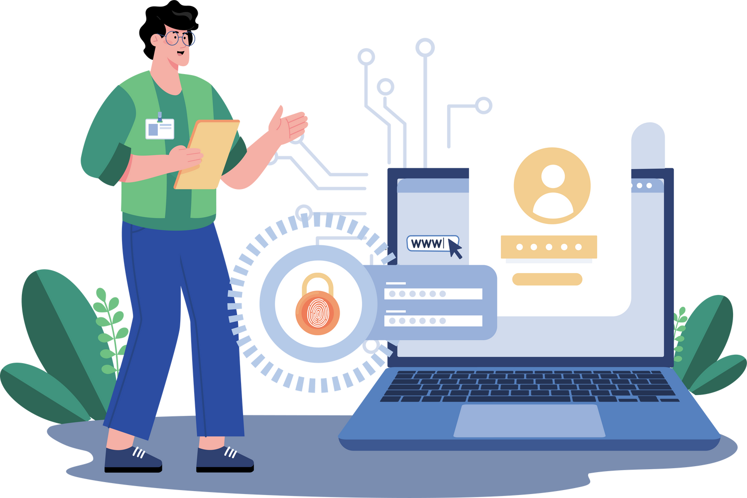 account manager handling customer inquiries and issues